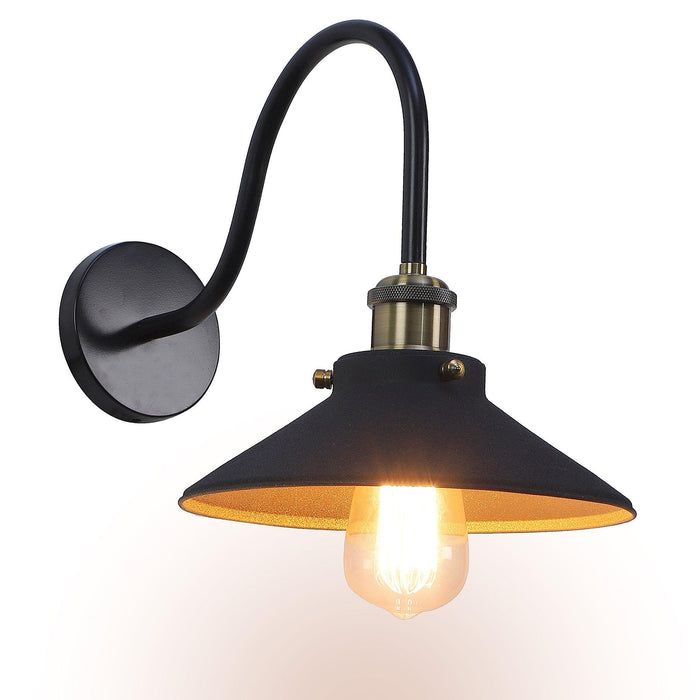 Ancient Black Metal Wall Light by SS Lightings - Ouch Cart