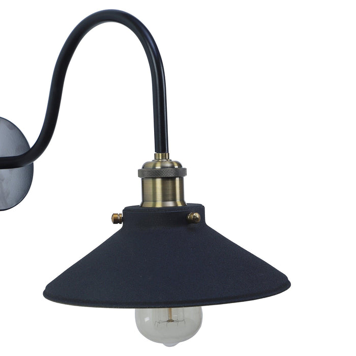 Ancient Black Metal Wall Light by SS Lightings - Ouch Cart