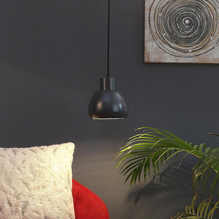 Apple Grey Metal Hanging Light by SS Lightings - Ouch Cart