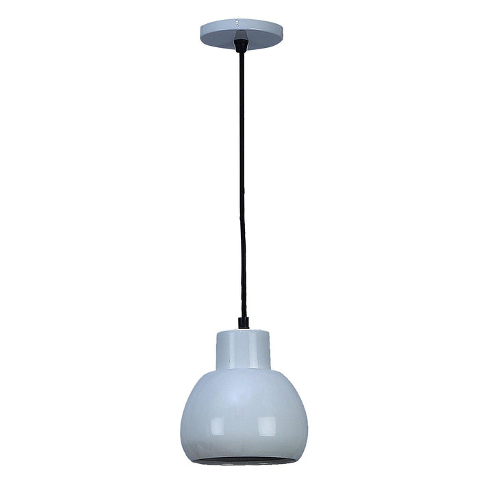 Apple White Metal Hanging Light by SS Lightings - Ouch Cart