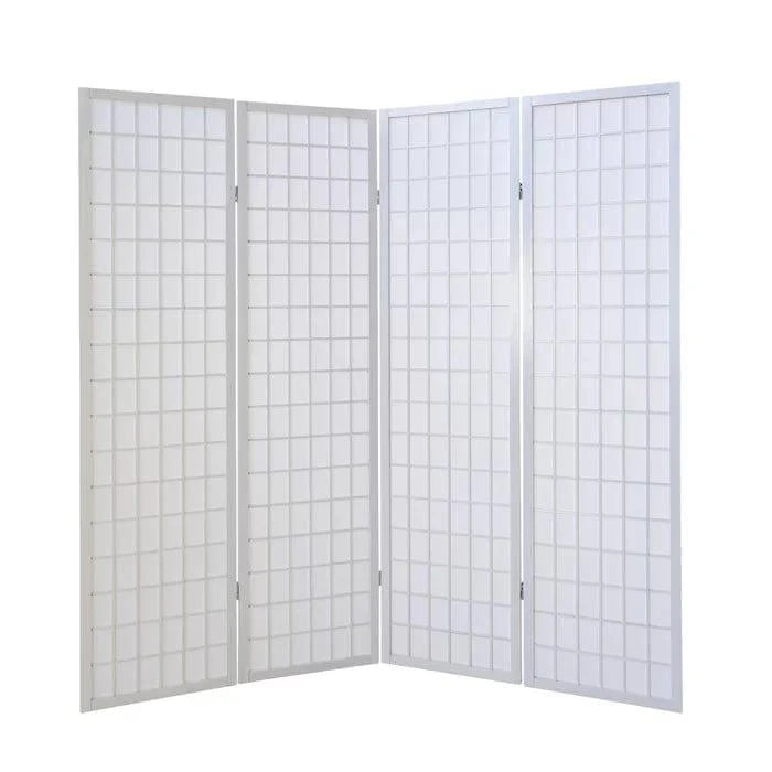 Archibald 175Cm H Folding Room Divider 4 Panel - Ouch Cart