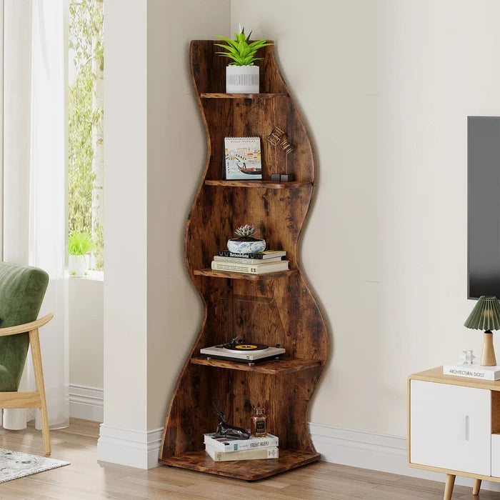 Arhab Corner Bookcase