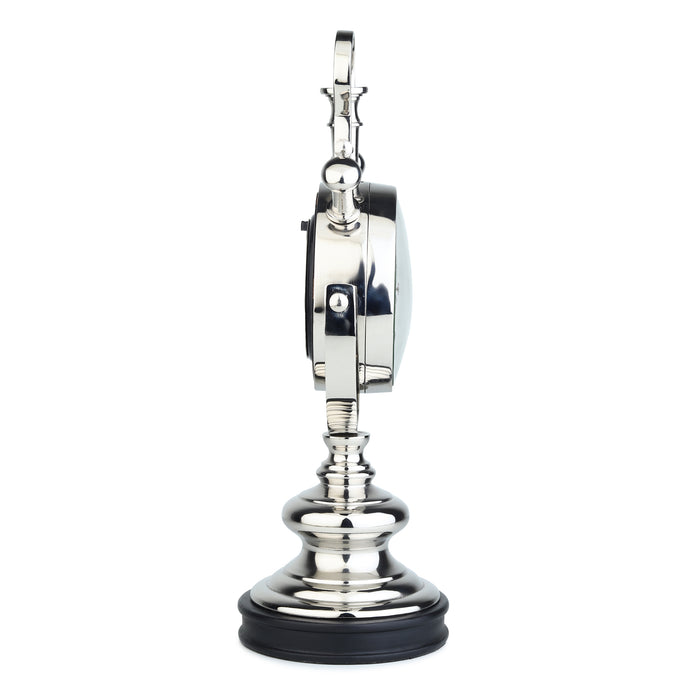 Aristotime Table clock in Silver - OUCHCART | Table clock