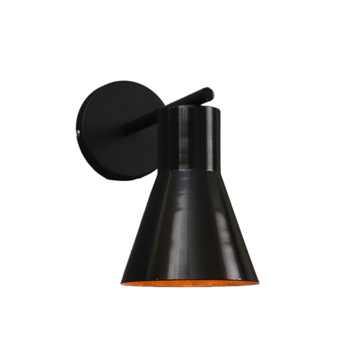 Art Deco Black Metal Wall Light By SS Lightings - Ouch Cart