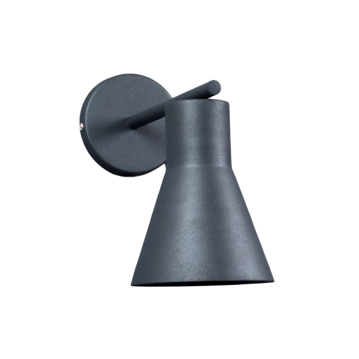 Art Deco Grey Metal Wall Light By SS Lightings - Ouch Cart