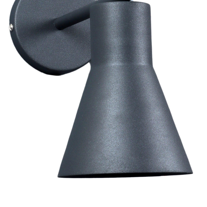 Art Deco Grey Metal Wall Light By SS Lightings - Ouch Cart