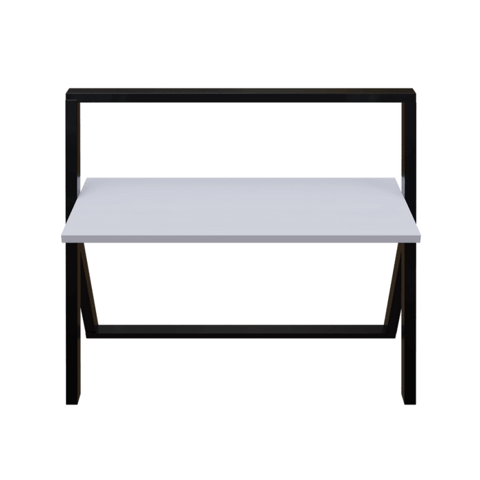 Aster Study Table in White Color - Ouch Cart