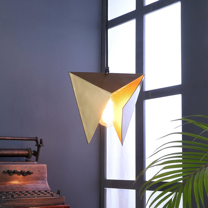 Atupa Gold Metal Hanging Light by SS Lightings - Ouch Cart