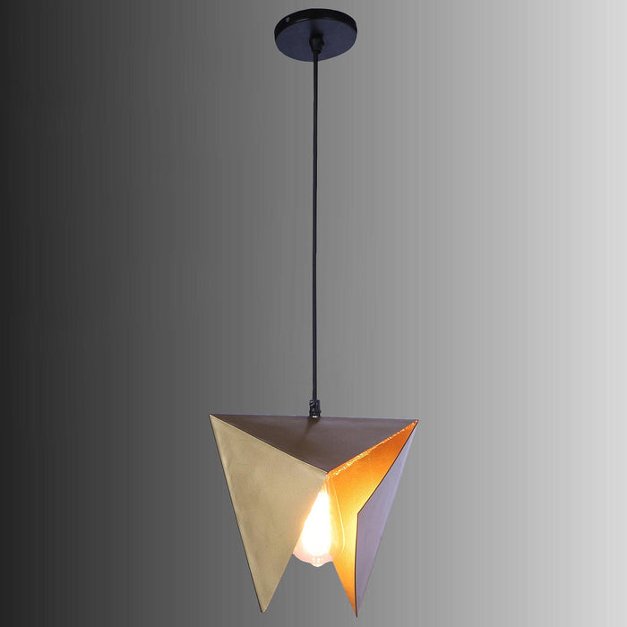 Atupa Gold Metal Hanging Light by SS Lightings - Ouch Cart