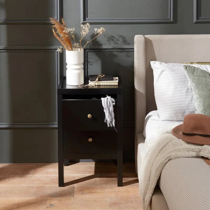 Aurora Manufactured Wood Bedside Table Ouch Cart