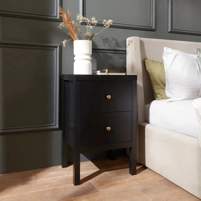 Aurora Manufactured Wood Bedside Table Ouch Cart