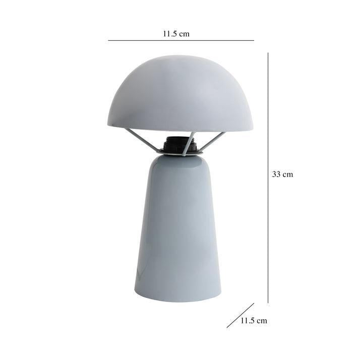 Aurora Sky Blue Enamel Glow Lamp M.M.I. OVERSEAS