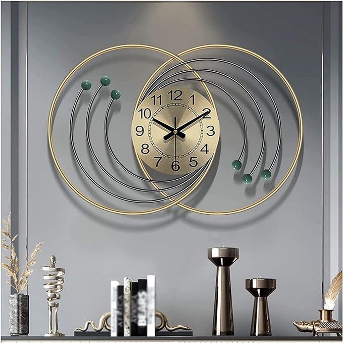Automic Ring Wall Clock N.R.HOMESDECOR