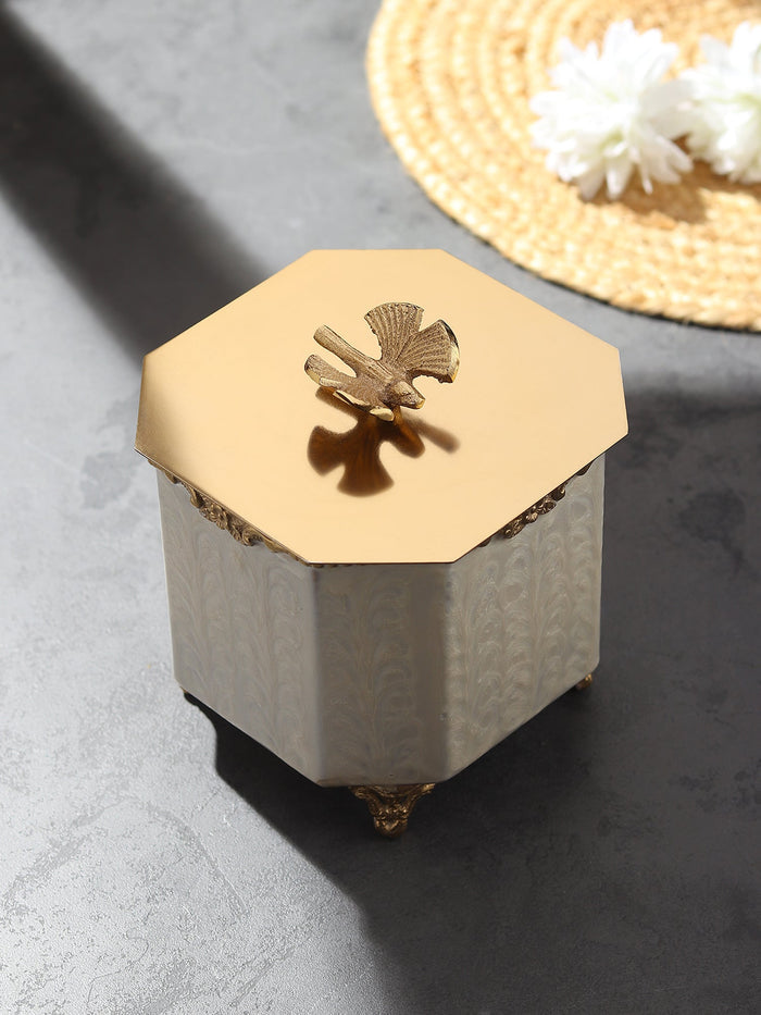 Avelion Ivory Pearl Large Storage Box M.M.I. OVERSEAS
