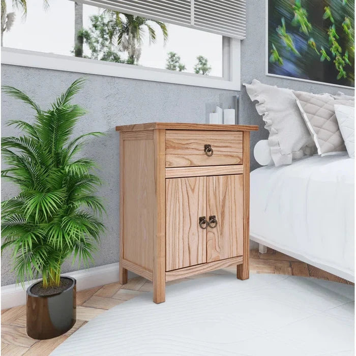 Averie 2 Door Bedside Cabinet Ouch Cart