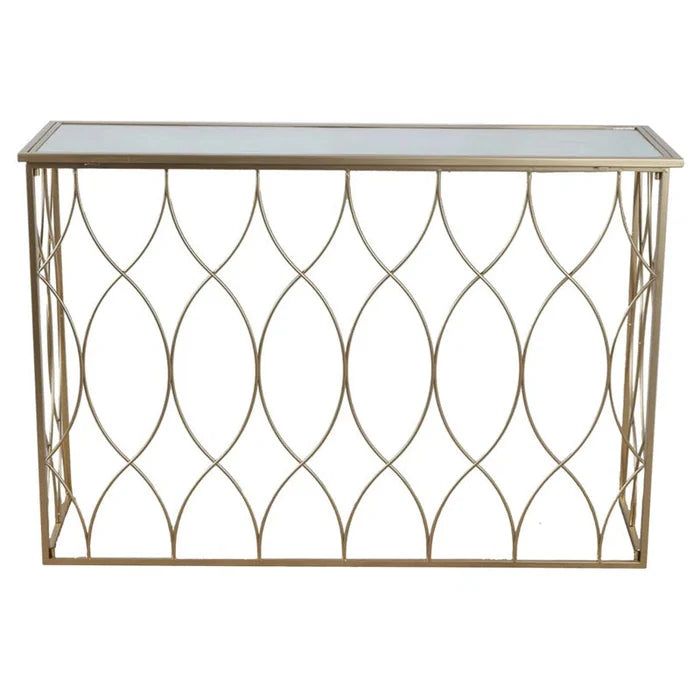 Azalia 120Cm Solid Wood Console Table Ouch Cart
