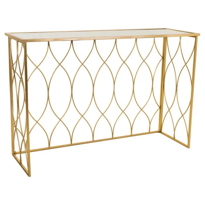 Azalia 120Cm Solid Wood Console Table Ouch Cart
