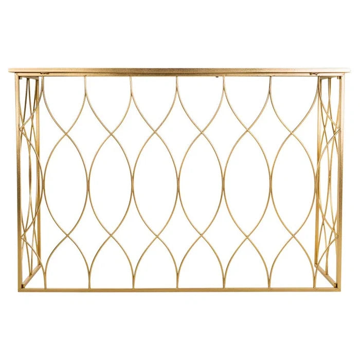 Azalia 120Cm Solid Wood Console Table Ouch Cart