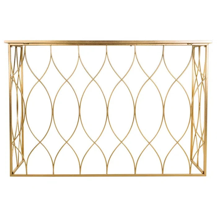 Azalia 120Cm Solid Wood Console Table Ouch Cart
