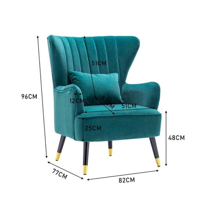 Azriela accent/lounge chair - Ouch Cart