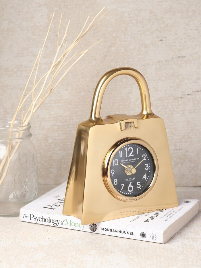 Bag of Time Table clock in Black - Ouch Cart