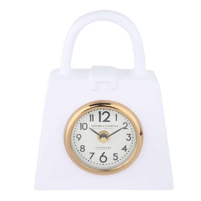 Bag of Time Table clock in White - Ouch Cart