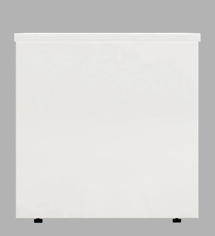 Bedside Table in Frosty White Colour - Ouch Cart