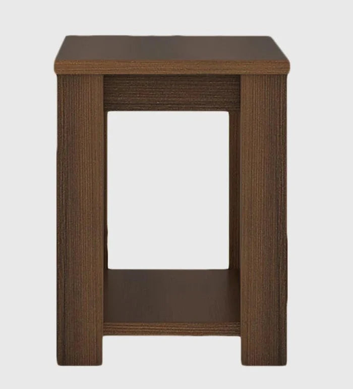 Bedside Table in Walnut Finish - Ouch Cart