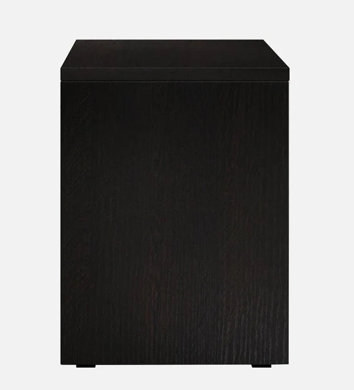 Bedside Table in Wenge Finish with Drawer - Ouch Cart