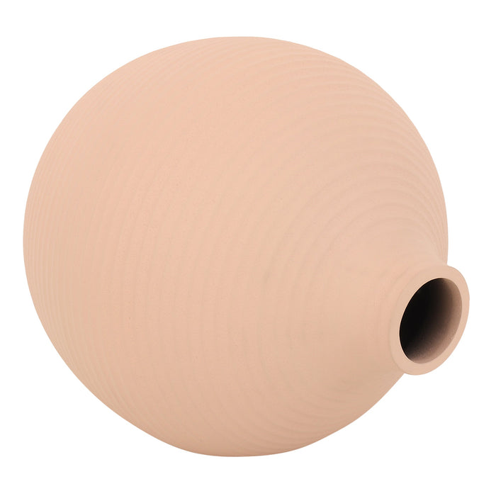 Bella Peach Enamel Vase M.M.I. OVERSEAS