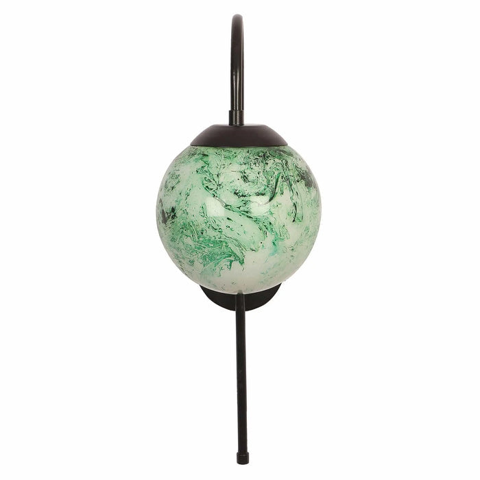 Black And Green Single Iron Wall Lights - Ouch Cart