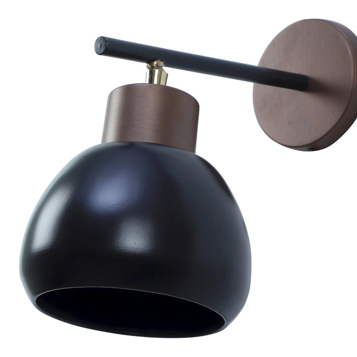 Bon-Bon Black Metal Wall Light by SS Lightings - Ouch Cart