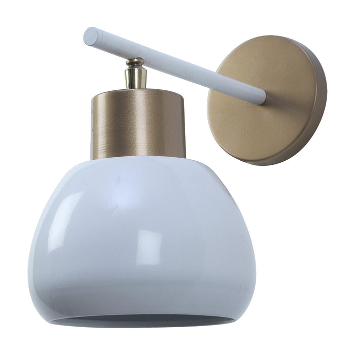 Bon-Bon White Metal Wall Light by SS Lightings - Ouch Cart