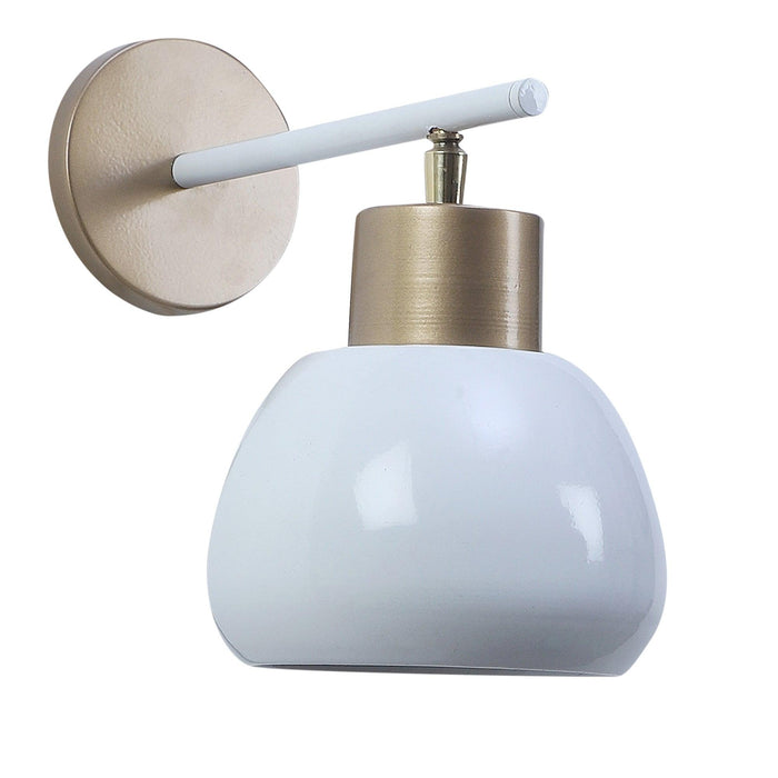 Bon-Bon White Metal Wall Light by SS Lightings - Ouch Cart