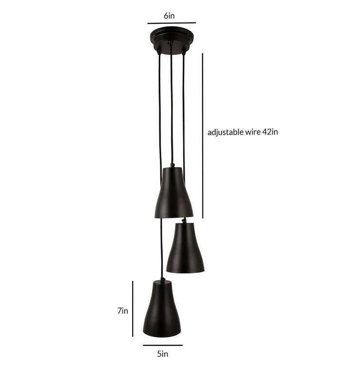 Bourouller Modern 3 Pendant Light - Ouch Cart