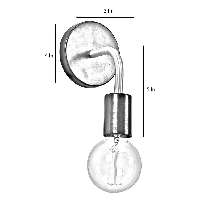 Brass Black Metal Wall Light by SS Lightings - Ouch Cart