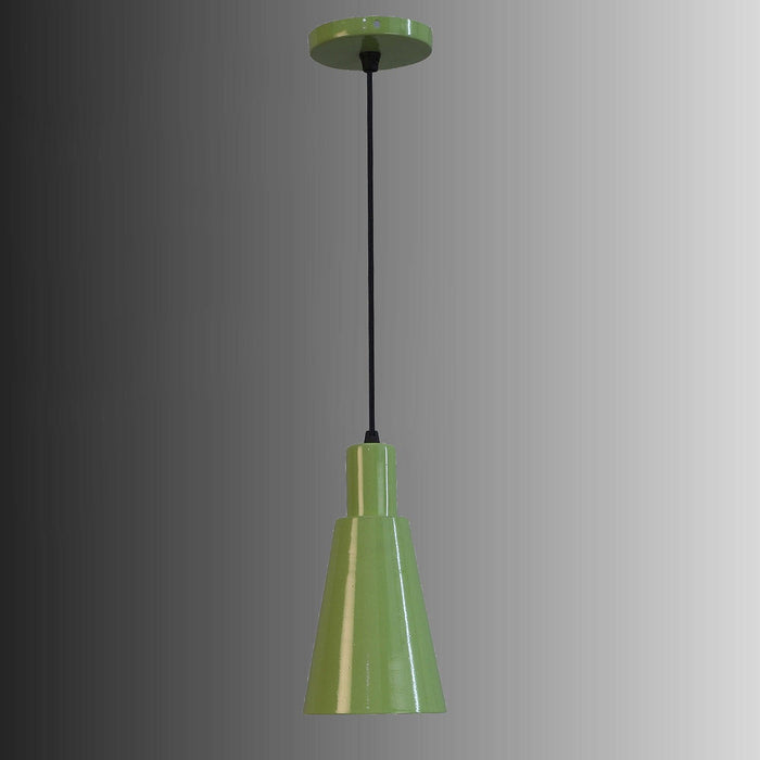 Bristol Green Metal Hanging Light by SS Lightings - Ouch Cart