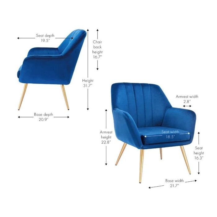 BRODIE ACCENT CHAIR - Ouch Cart