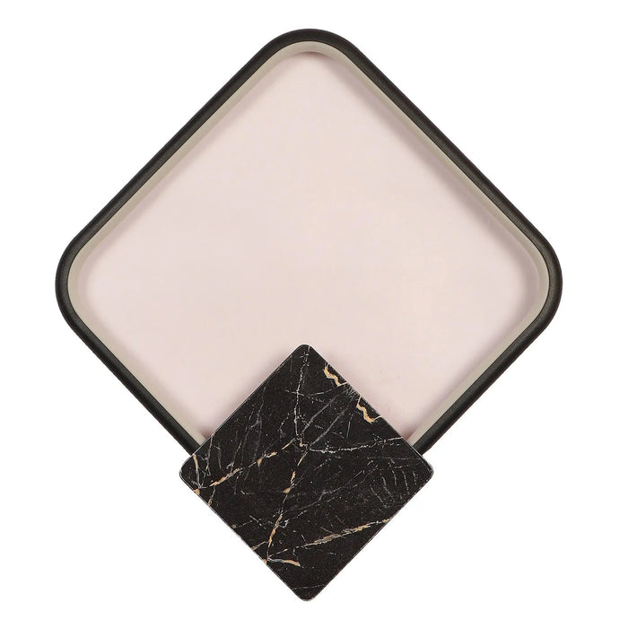 Brown And White Iron Wall Light - Ouch Cart