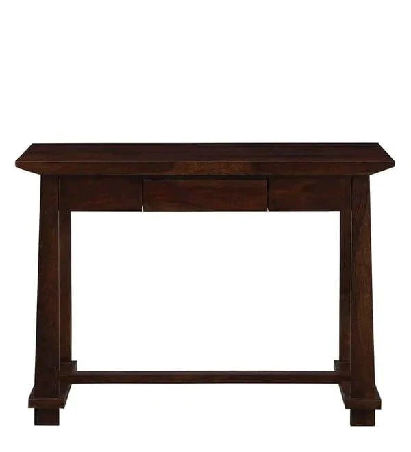 Cambria Z Solid Wood Writing Table In Honey oak Finish - Ouch Cart
