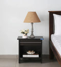 Carnival Bedside Table in Natural Wenge Finish - Ouch Cart