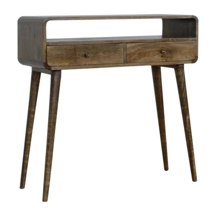 Catalina Solid Wood Console Table Ouch Cart