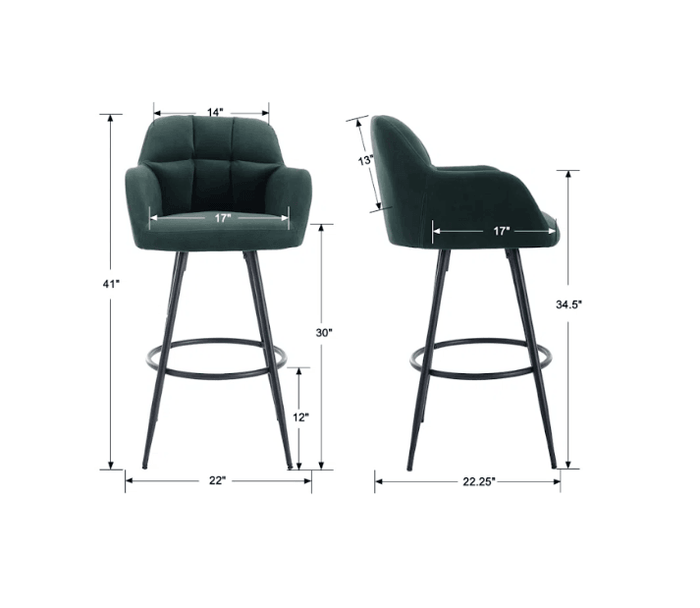 CAYDEN BAR STOOL - Ouch Cart