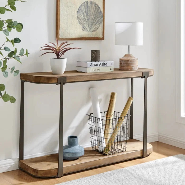 Charlotte Console Table – Simple Assembly, Functional Storage, and Elegant Design Ouch Cart