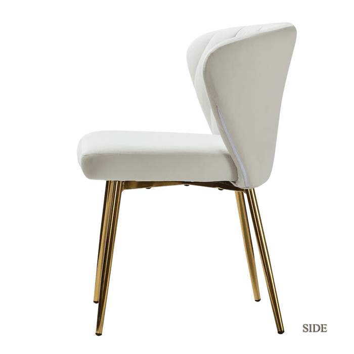 CHIMENE ACCENT CHAIR ( BEIGE ) - Ouch Cart