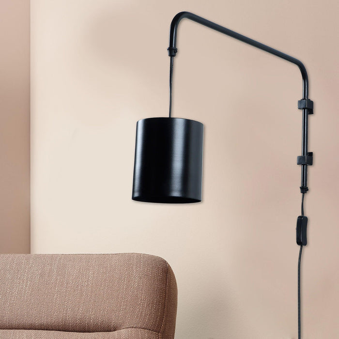 Cicero Black Metal Wall Light by SS Lightings - Ouch Cart