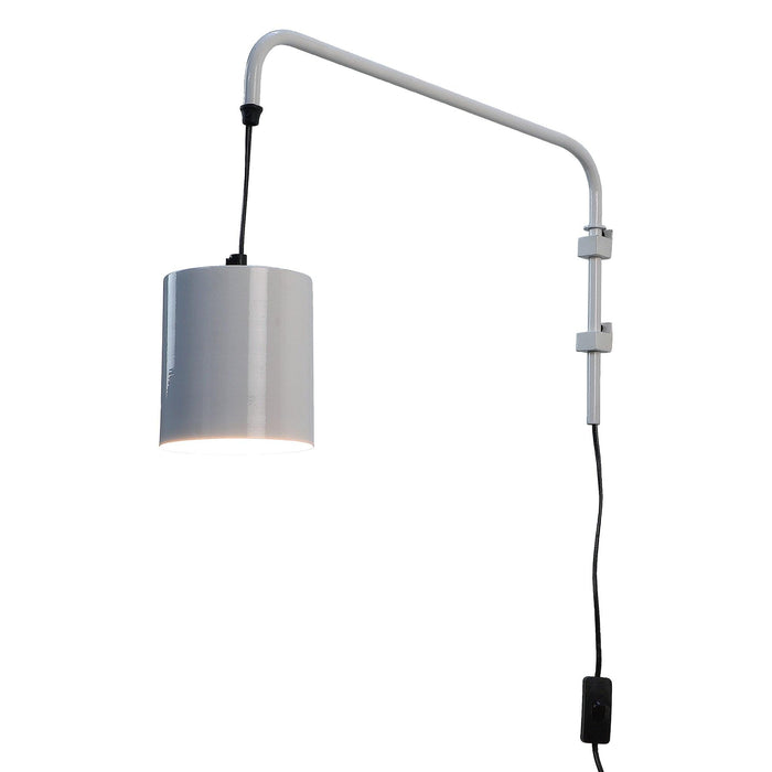 Cicero White Metal Wall Light by SS Lightings - Ouch Cart