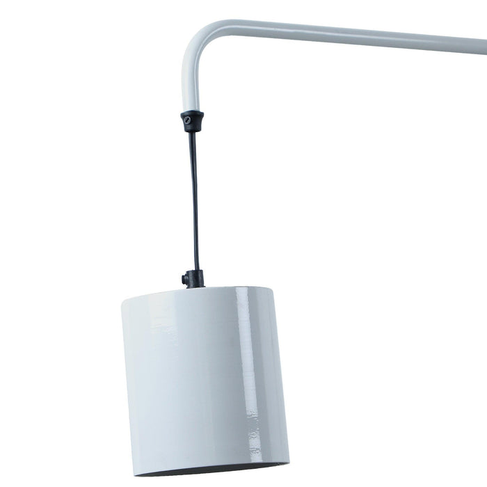 Cicero White Metal Wall Light by SS Lightings - Ouch Cart