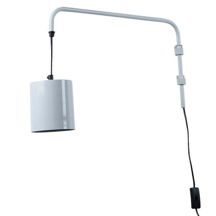 Cicero White Metal Wall Light by SS Lightings - Ouch Cart