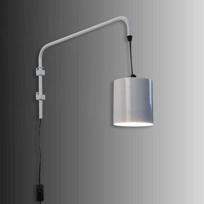 Cicero White Metal Wall Light by SS Lightings - Ouch Cart